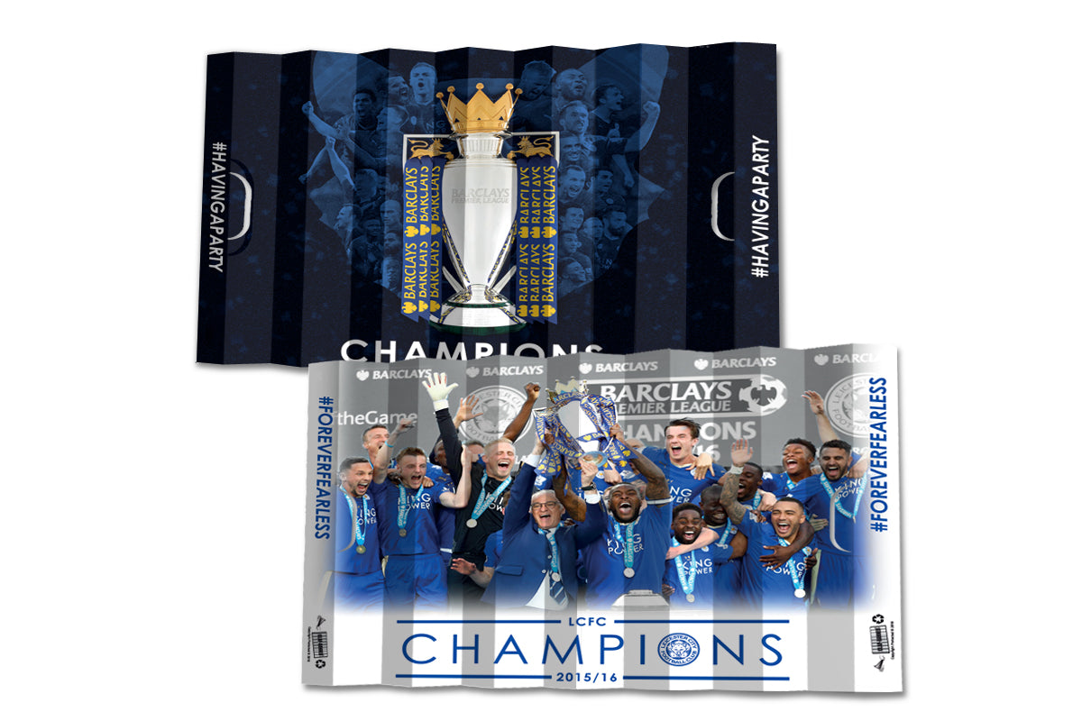 Leicester City FC - Champions 2015-16 (340 x 490 mm)